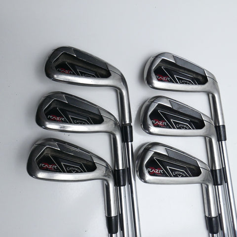 Used Callaway Razr X Tour Iron Set / 5 - PW / Stiff Flex