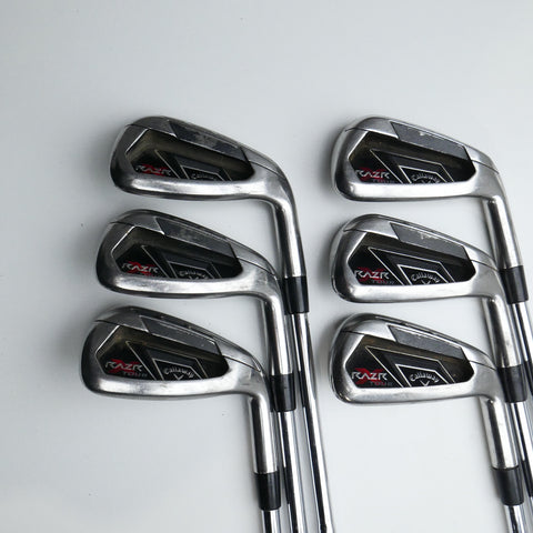 Used Callaway Razr X Tour Iron Set / 5 - PW / Stiff Flex