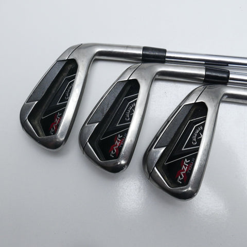 Used Callaway Razr X Tour Iron Set / 5 - PW / Stiff Flex