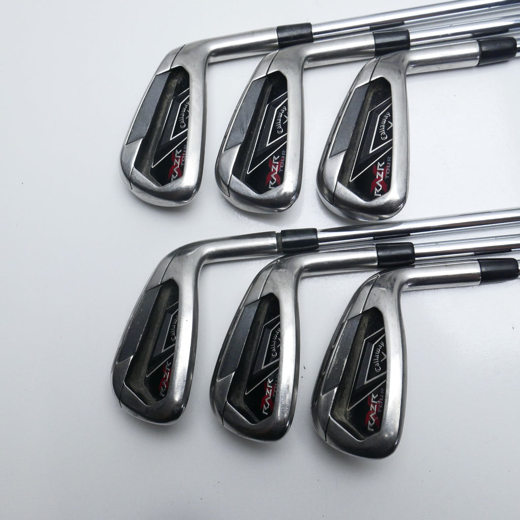 Used Callaway Razr X Tour Iron Set / 5 - PW / Stiff Flex