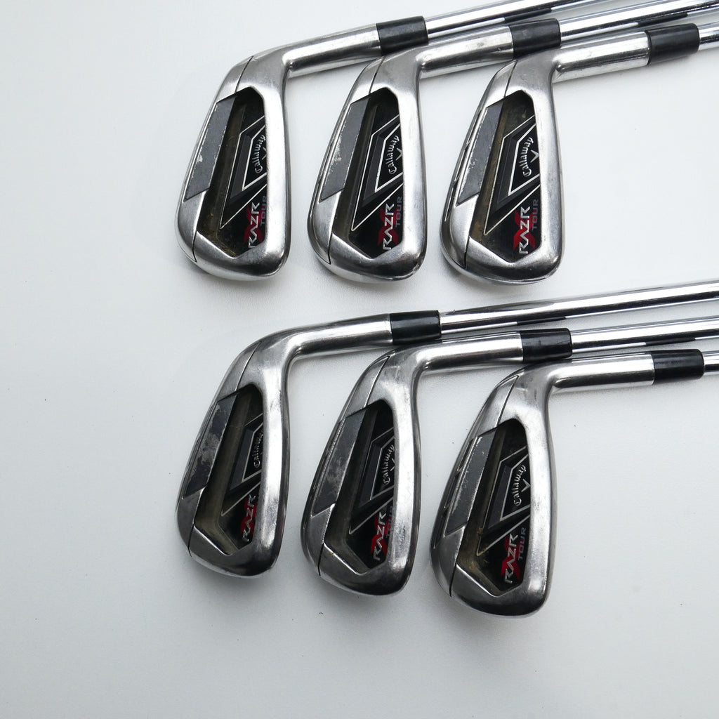 Used Callaway Razr X Tour Iron Set / 5 - PW / Stiff Flex