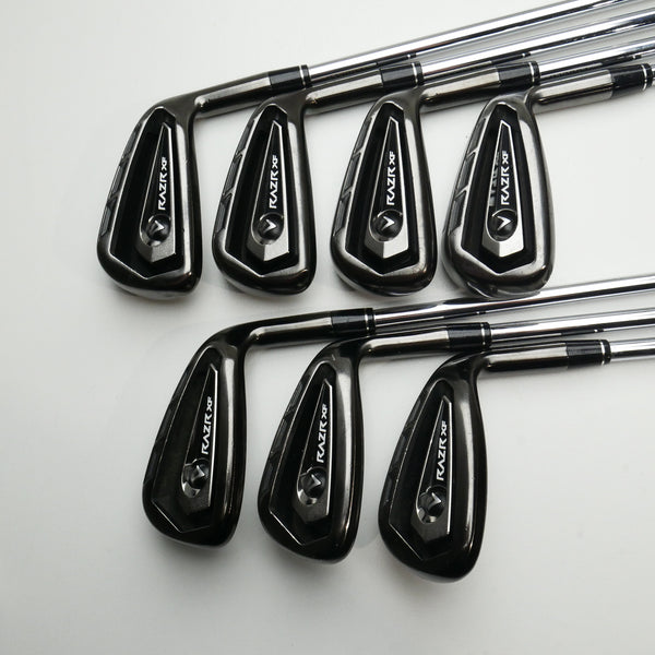 Used Callaway Razr XF Iron Set / 5 - SW / Regular Flex