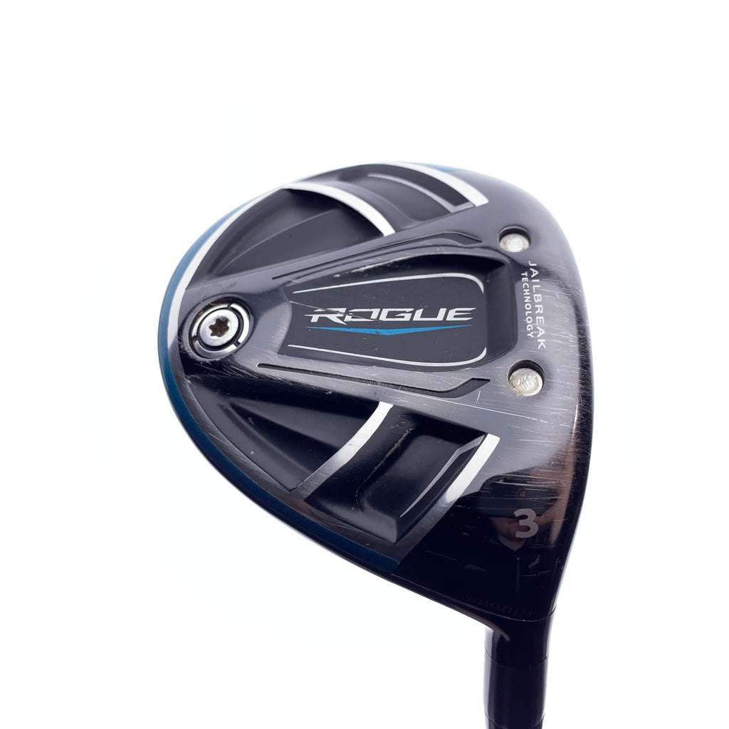 Used Callaway Rogue 3 Fairway Wood / 15 Degrees / Raijin 44 Two R