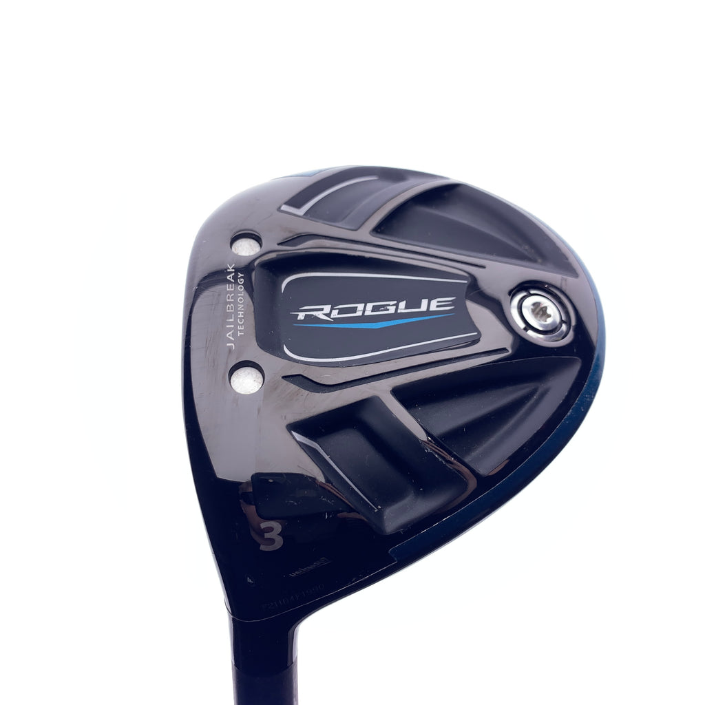 Used Callaway Rogue 3 Fairway Wood / 15 Degrees / Regular Flex / Left-Handed
