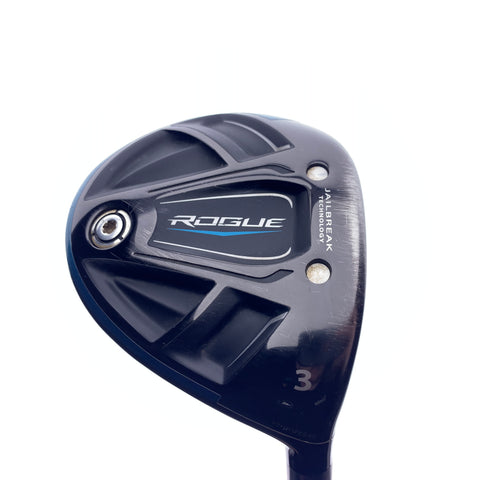 Used Callaway Rogue 3 Fairway Wood / 15 Degrees / Regular Flex - Replay Golf 
