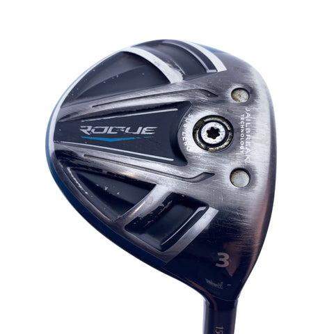 Used Callaway Rogue 3 Fairway Wood / Stiff Flex
