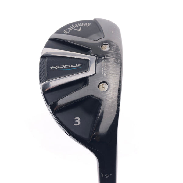 Used Callaway Rogue 3 Hybrid / 19 Degrees / A Flex