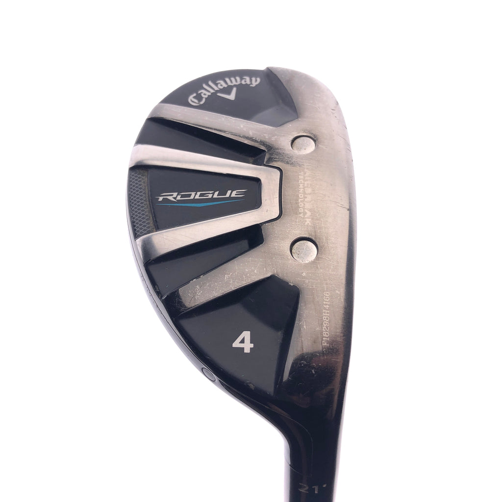 Used Callaway Rogue 4 Hybrid / 21 Degrees / Regular Flex