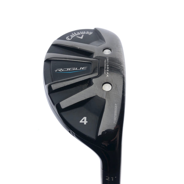 Used Callaway Rogue 4 Hybrid / 21 Degrees / Regular Flex