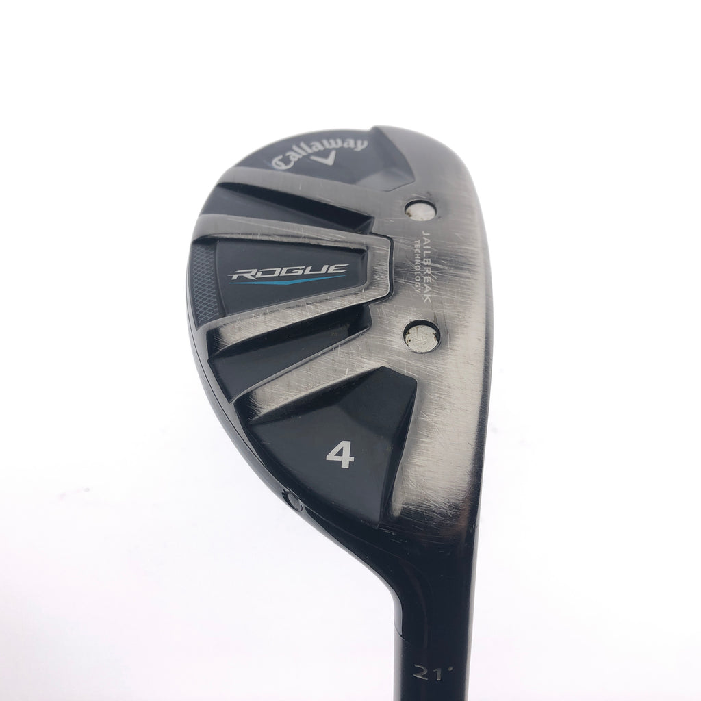 Used Callaway Rogue 4 Hybrid / 21 Degrees / Stiff Flex