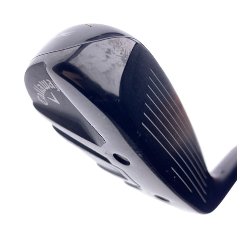 Used Callaway Rogue 4 Hybrid / 21.0 Degrees / Stiff Flex