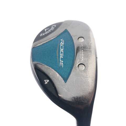 Used Callaway Rogue 4 Hybrid / 24 Degrees / Ladies Flex