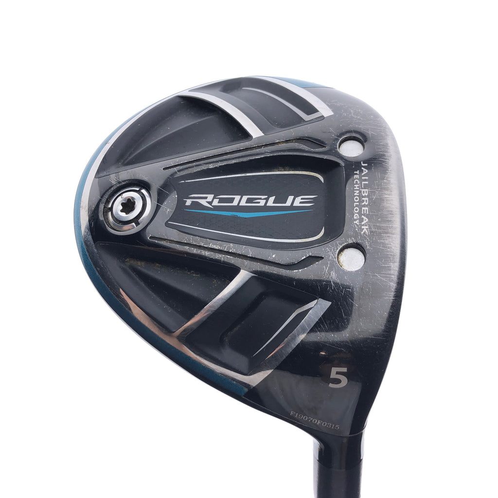 Used Callaway Rogue 5 Fairway Wood / 18.0 Degrees / Regular Flex