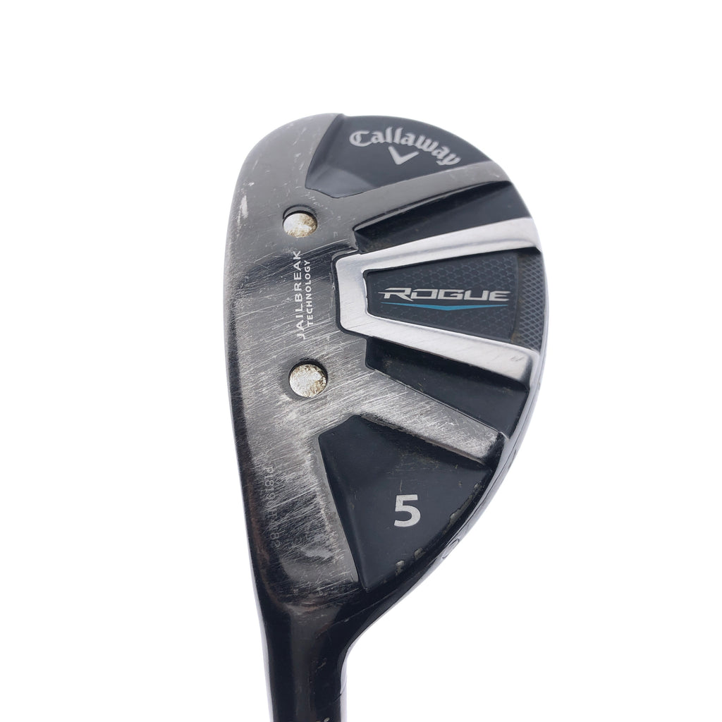 Used Callaway Rogue 5 Hybrid / 24.0 Degrees / Lite Flex / Left-Handed