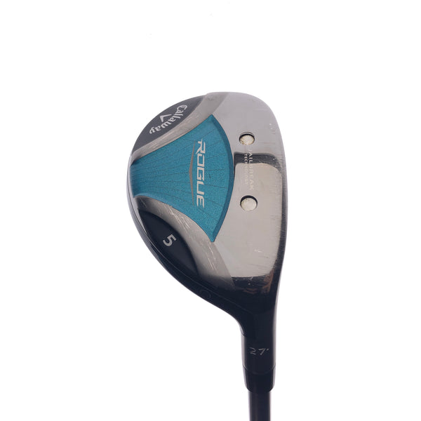 Used Callaway Rogue 5 Hybrid / 27 Degrees / Ladies Flex