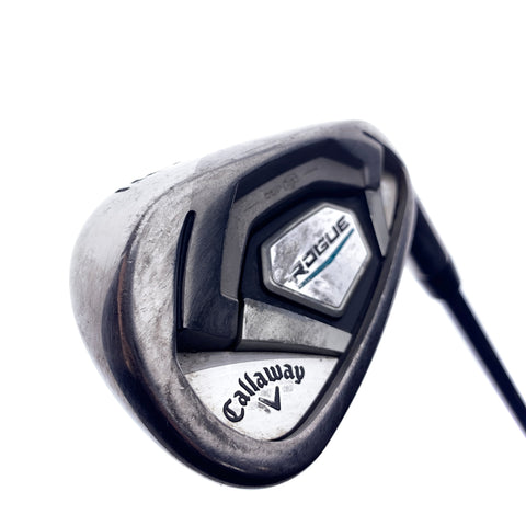 Used Callaway Rogue 9 Iron / 36.5 Degrees / Stiff Flex