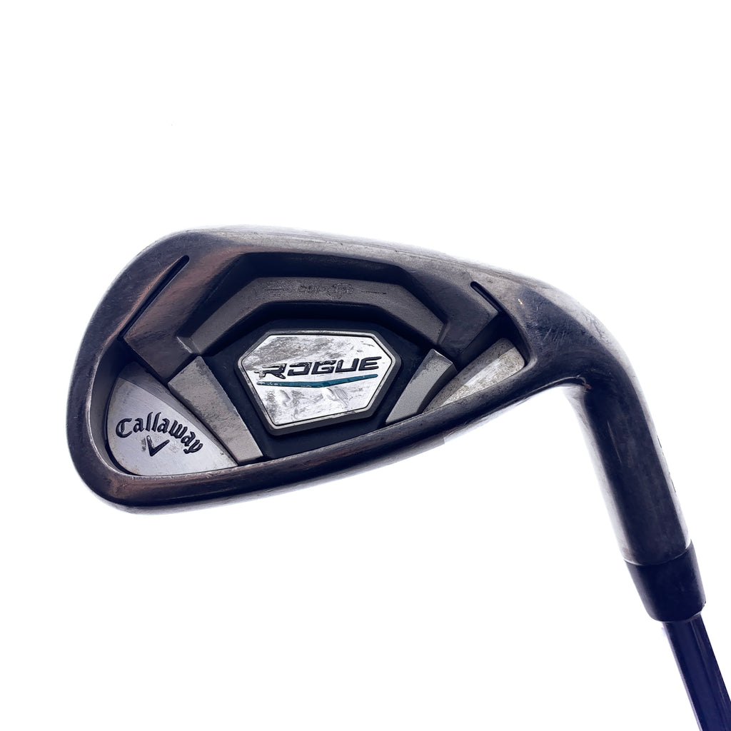 Used Callaway Rogue 9 Iron / 36.5 Degrees / Stiff Flex