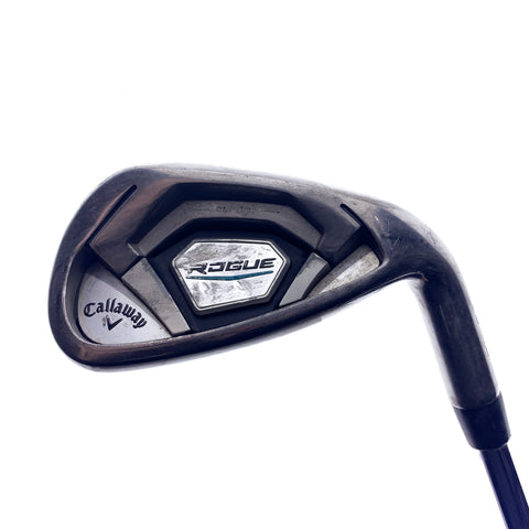 Used Callaway Rogue 9 Iron / 36.5 Degrees / Stiff Flex