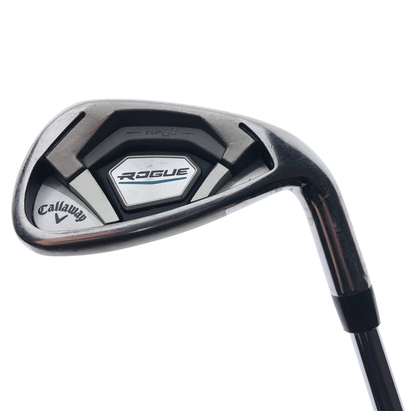 Used Callaway Rogue 9 Iron / 39.0 Degrees / Stiff Flex