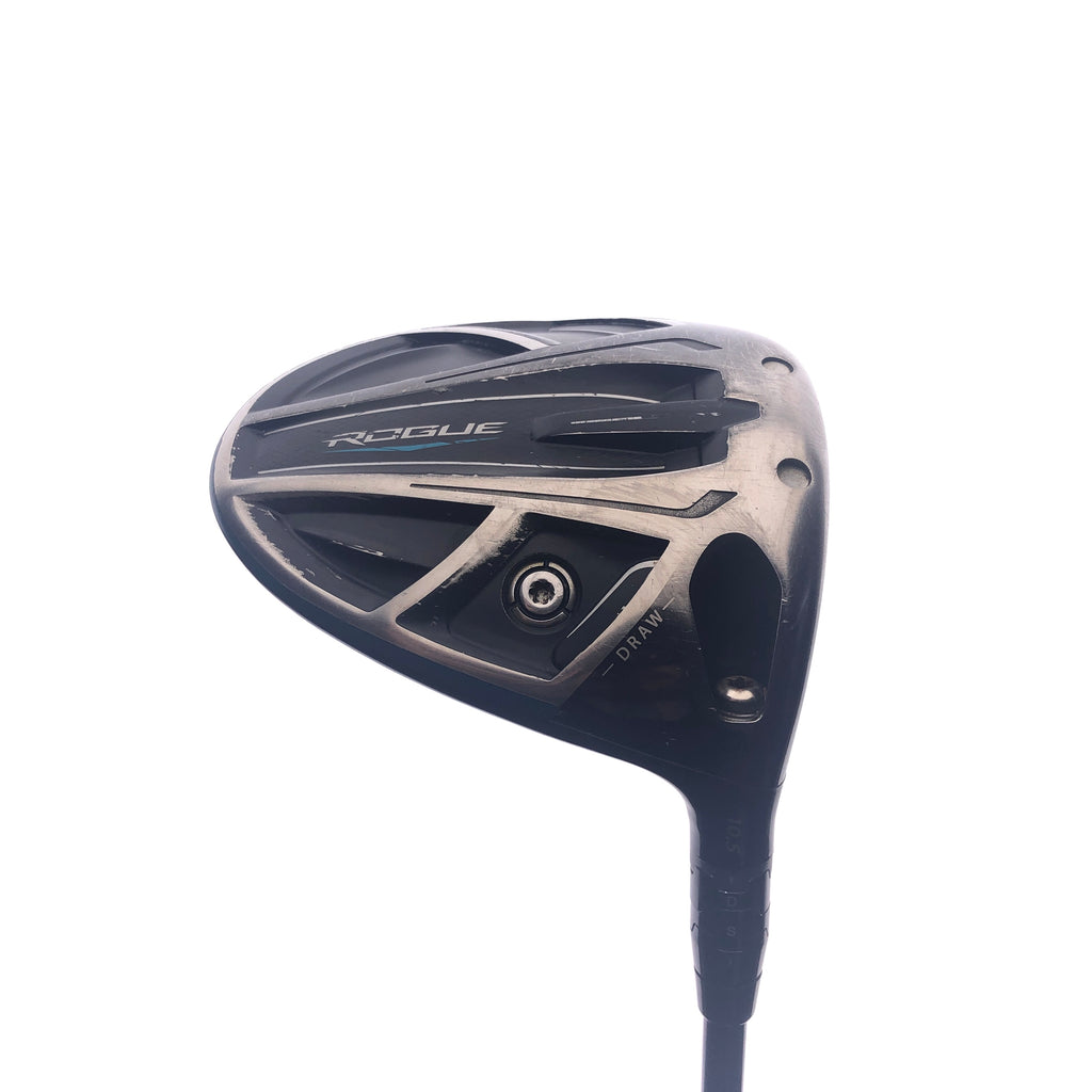 Used Callaway Rogue Draw Driver / 10.5 Degrees / Stiff Flex