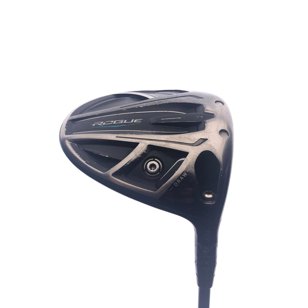 Used Callaway Rogue Draw Driver / 10.5 Degrees / Stiff Flex