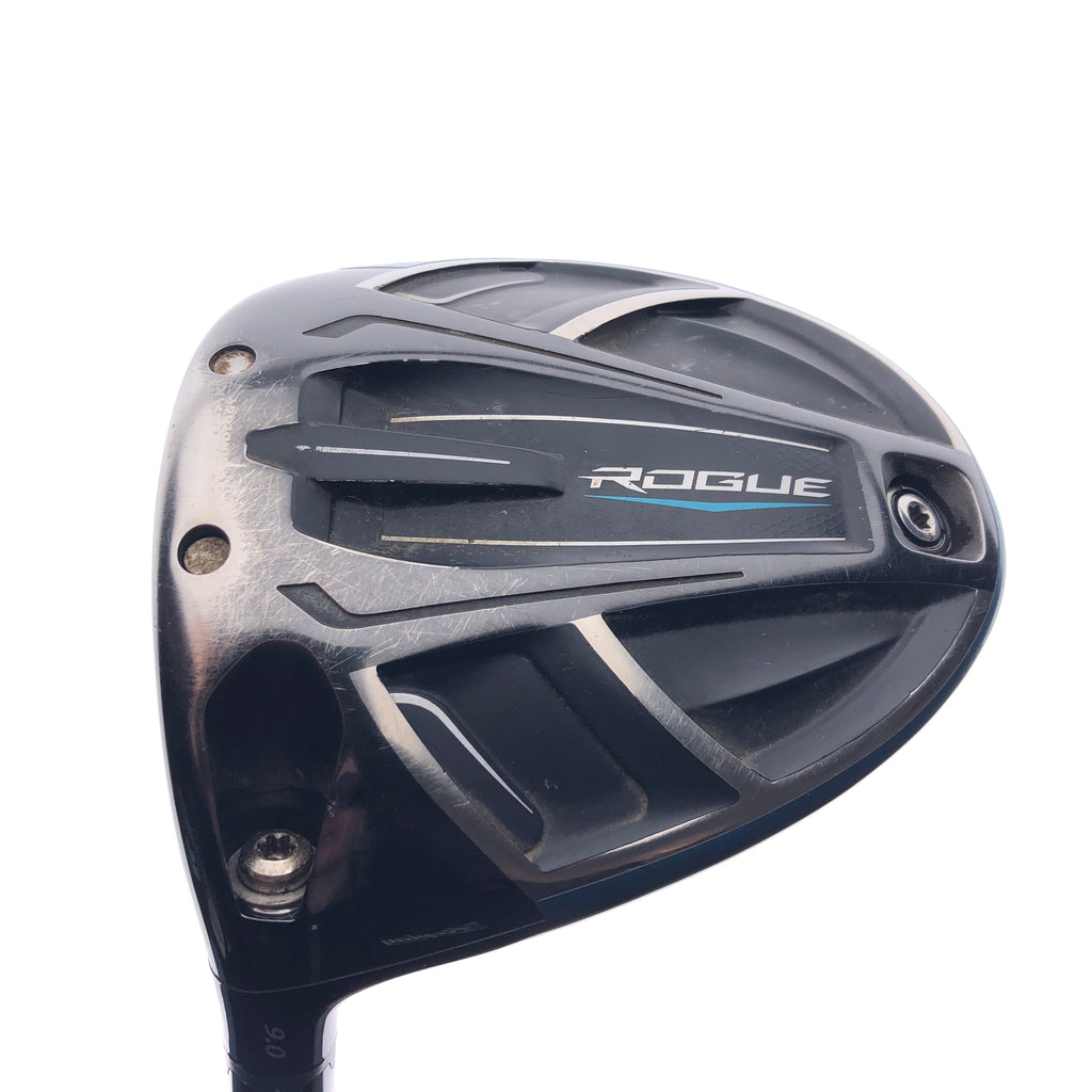 Used Callaway Rogue Driver / 9.0 Degrees / Regular Flex / Left-Handed