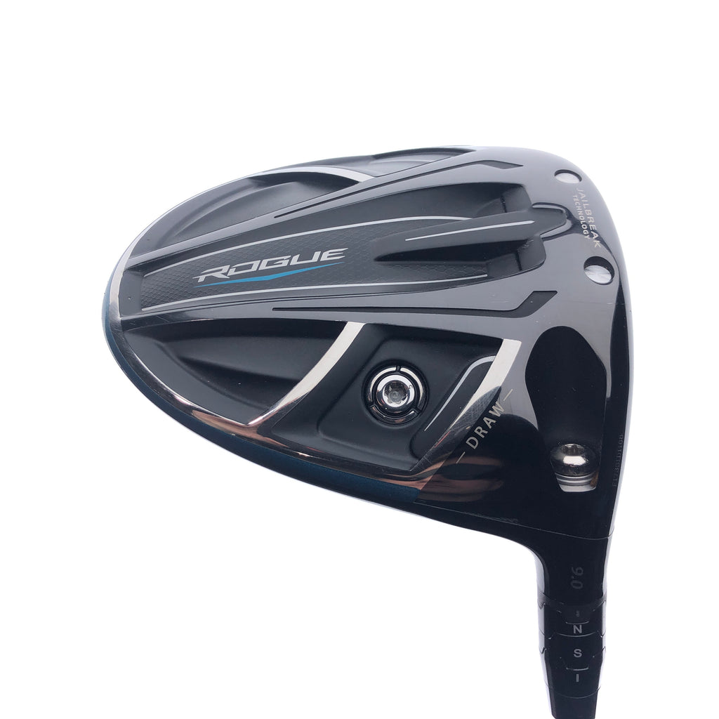 Used Callaway Rogue Driver / 9.0 Degrees / Stiff Flex