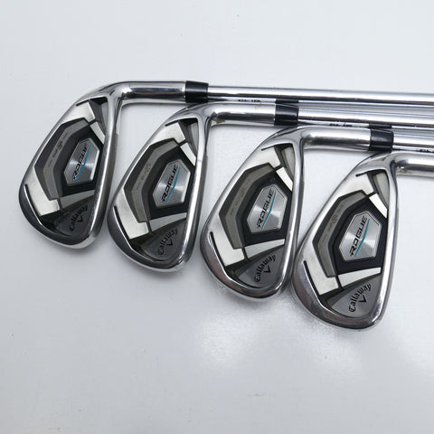 Used Callaway Rogue Iron Set / 4 - PW / Regular Flex