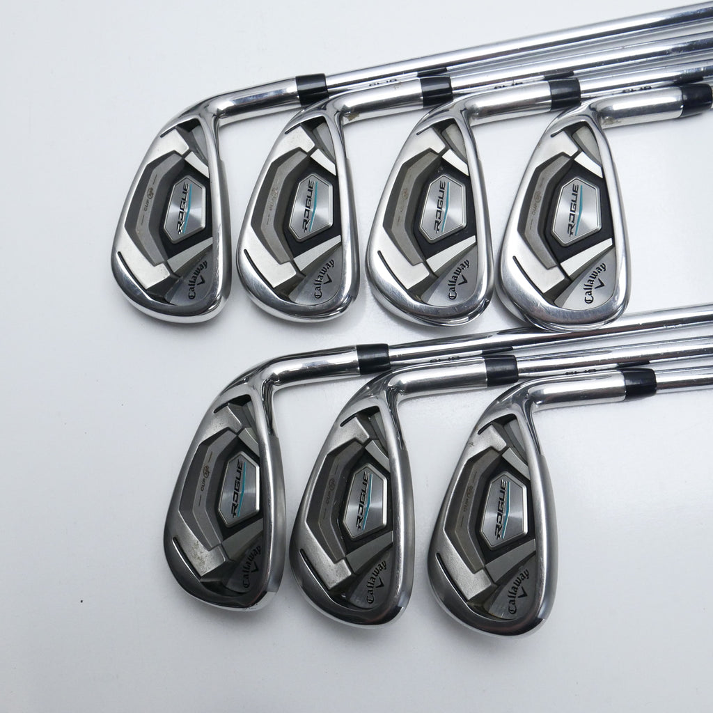 Used Callaway Rogue Iron Set / 4 - PW / Regular Flex