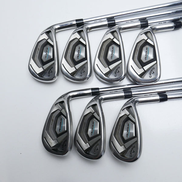 Used Callaway Rogue Iron Set / 4 - PW / Regular Flex