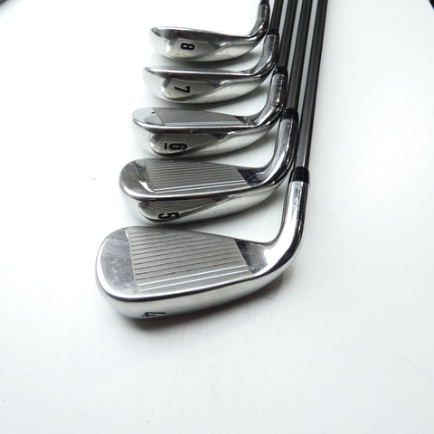 Used Callaway Rogue Iron Set / 4 - SW + AW + LW / Stiff Flex