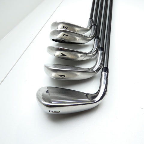 Used Callaway Rogue Iron Set / 4 - SW + AW + LW / Stiff Flex