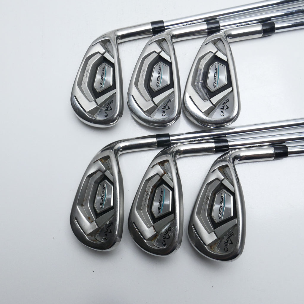 Used Callaway Rogue Iron Set / 5 - PW / Regular Flex