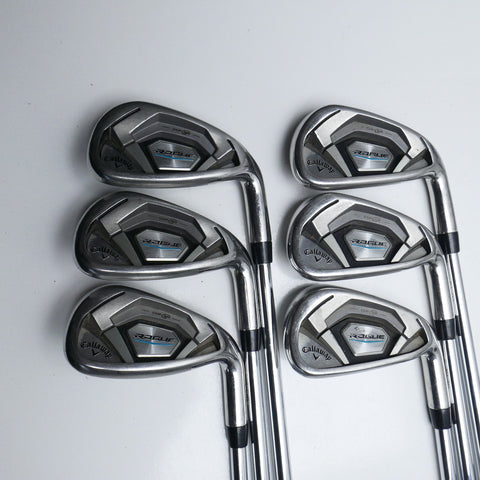 Used Callaway Rogue Iron Set / 5 - PW / Stiff Flex