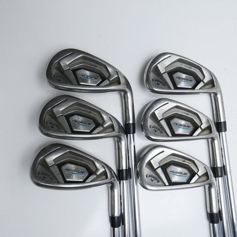 Used Callaway Rogue Iron Set / 5 - PW / Stiff Flex