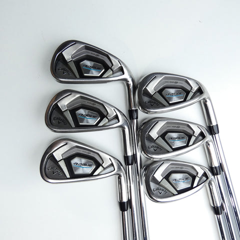 Used Callaway Rogue Iron Set / 5 - PW / Stiff Flex