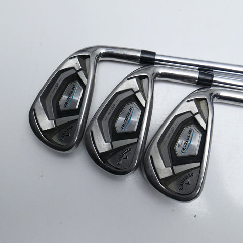 Used Callaway Rogue Iron Set / 5 - PW / Stiff Flex