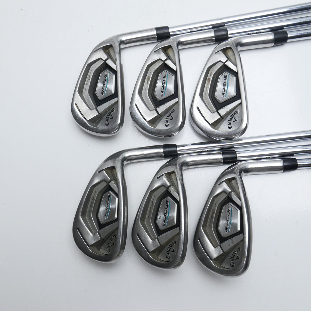 Used Callaway Rogue Iron Set / 5 - PW / Stiff Flex