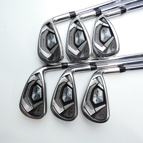 Used Callaway Rogue Iron Set / 5 - PW / Stiff Flex