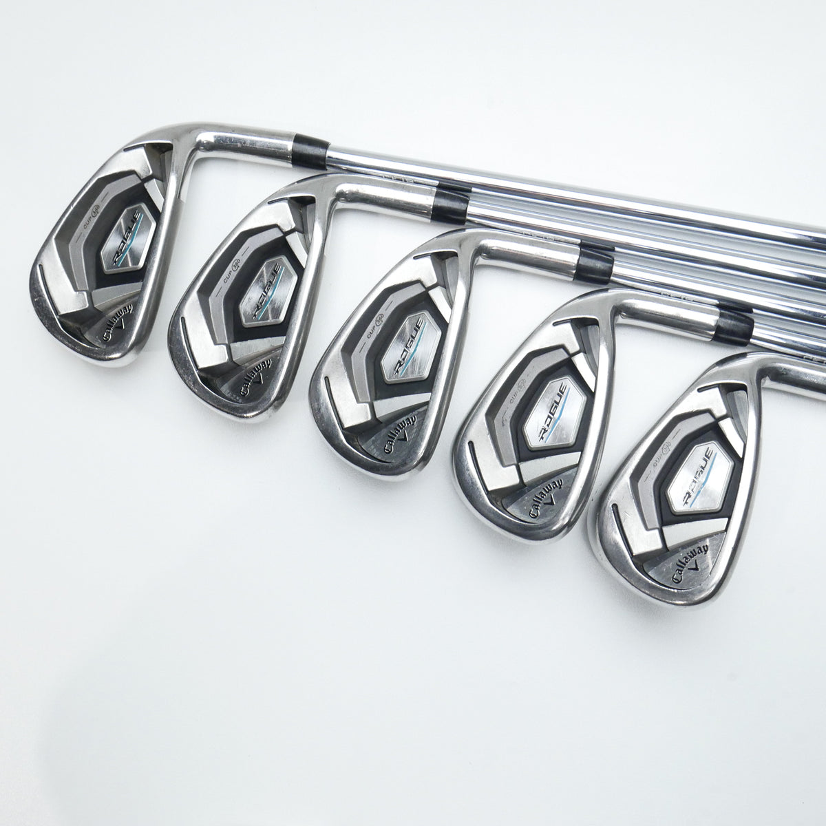 Used Callaway Rogue Iron Set / 5 - SW + AW + LW / Regular Flex