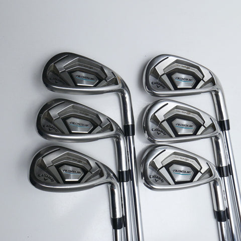 Used Callaway Rogue Iron Set / 6 - PW + AW / Regular Flex