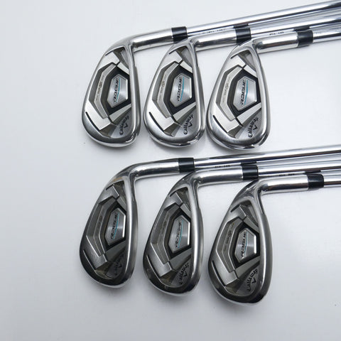 Used Callaway Rogue Iron Set / 6 - PW + AW / Regular Flex