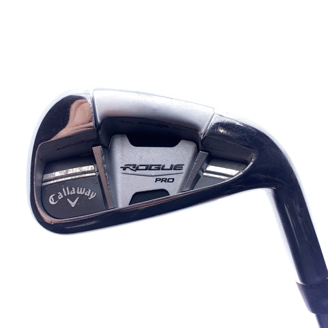 Used Callaway Rogue Pro 6 Iron / 27 Degrees / Stiff Flex