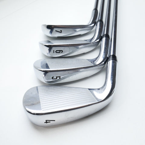 Used Callaway Rogue Pro Iron Set / 4 - PW / Stiff Flex