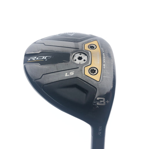 Used Callaway Rogue ST LS 3+ Fairway Wood / 13.5 Degrees / Stiff Flex