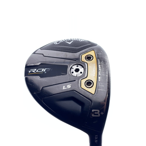 Used Callaway Rogue ST LS 3+ Fairway Wood / 13.5 Degrees / Stiff Flex