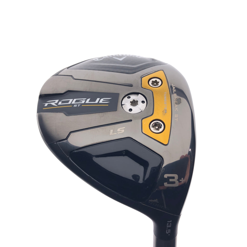 Used Callaway Rogue ST LS 3 Fairway Wood / 13.5 Degrees / Stiff Flex