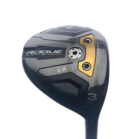 Used Callaway Rogue ST LS 3 Fairway Wood / 15 Degrees / Stiff Flex