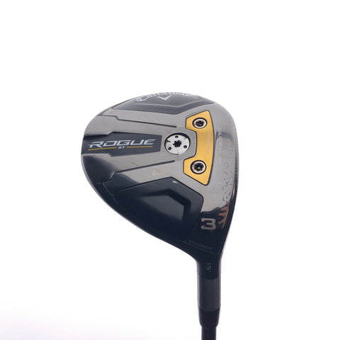 Used Callaway Rogue ST LS 3 Fairway Wood / 15 Degrees / Stiff Flex