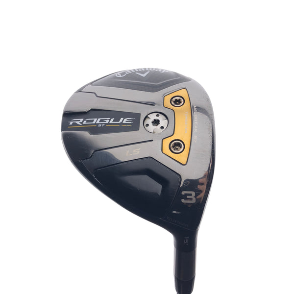 Used Callaway Rogue ST LS 3 Fairway Wood / 15 Degrees / Stiff Flex